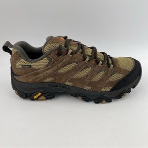 NEW! Merrell Men’s Moab 3 Waterproof Leather/Mesh Rugged Hiking Shoes - Size 7